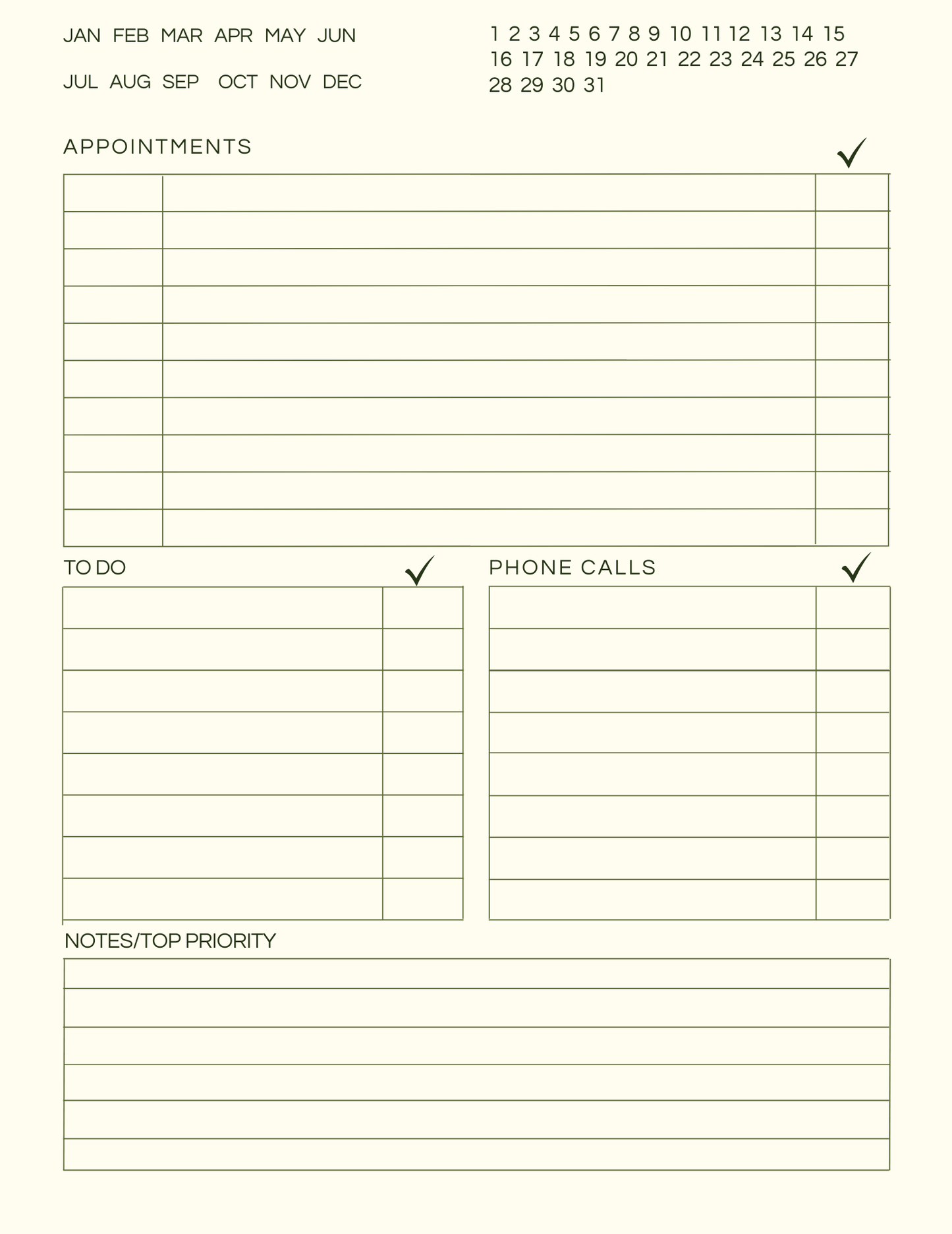 Simple Planner